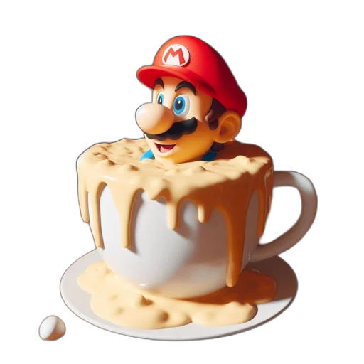 food, hat, crown, animal, 3d render, photorealistic, concept art, pixel art transparent PNG cut-out