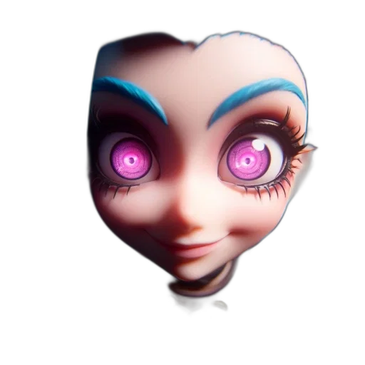 face, mask, robot, creature, 3d render, concept art, fantasy art, cyberpunk transparent PNG cut-out