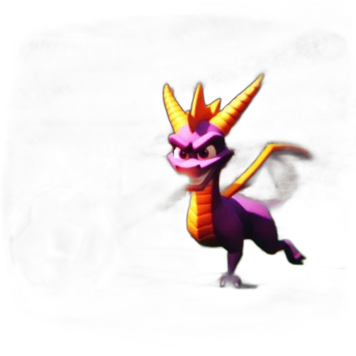 dragon, creature, staff, animal, concept art, pixel art, 3d render, fantasy art transparent PNG cut-out