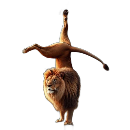 animal, creature, staff, hair, concept art, 3d render, photorealistic, fantasy art transparent PNG cut-out