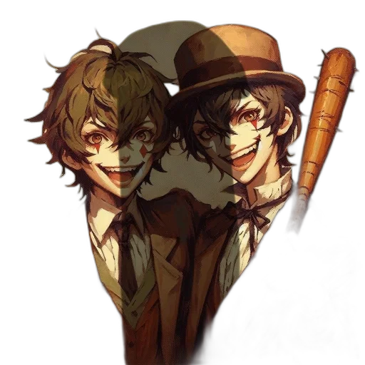 hat, staff, umbrella, weapon, concept art, pixel art, anime, watercolor transparent PNG cut-out