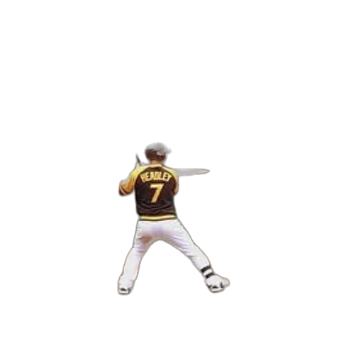 baseball, player, number, his transparent PNG cut-out