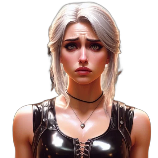face, hair, dress, mask, concept art, fantasy art, photorealistic, comic book art transparent PNG cut-out