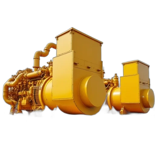 3d render, golden, three, yellow transparent PNG cut-out