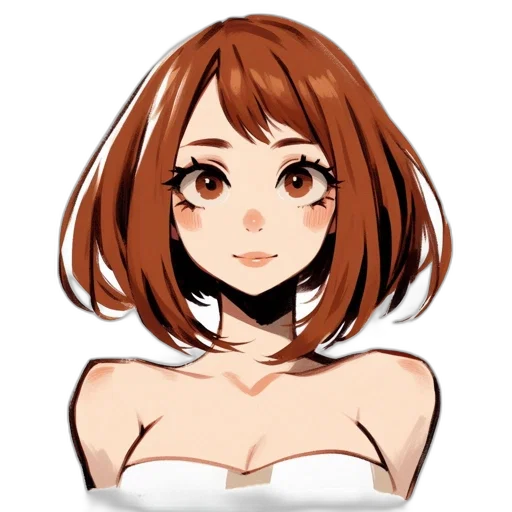 hair, face, dress, mask, anime, pixel art, cartoon, concept art transparent PNG cut-out