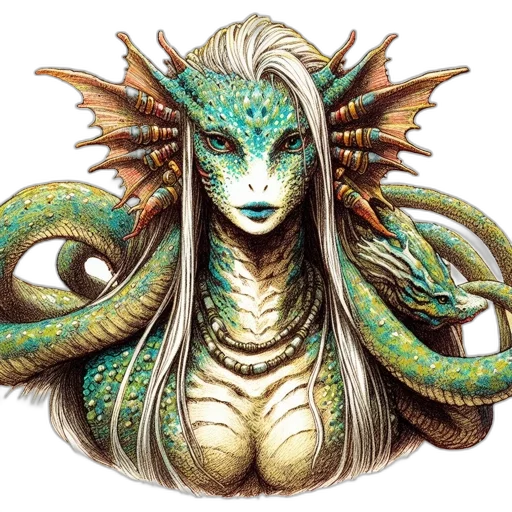 dragon, creature, mask, jewelry, fantasy art, concept art, pixel art, comic book art transparent PNG cut-out