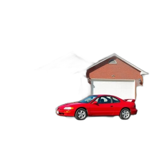 car, building, furniture, umbrella, 3d render, photorealistic, concept art, pixel art transparent PNG cut-out