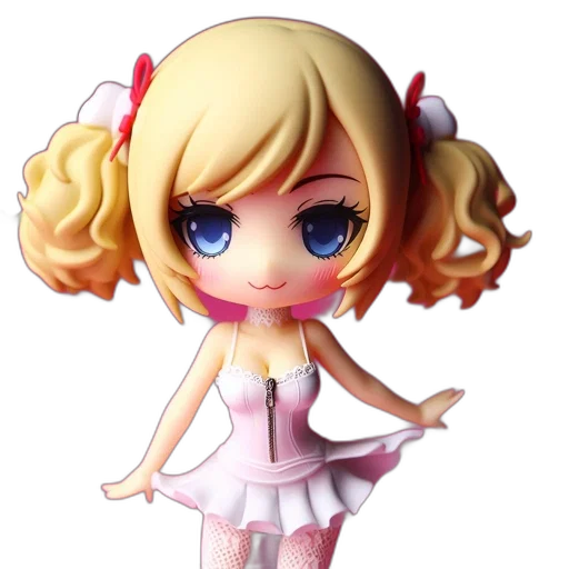 staff, 3d render, anime, cartoon, concept art, animated, chibi-style, character transparent PNG cut-out