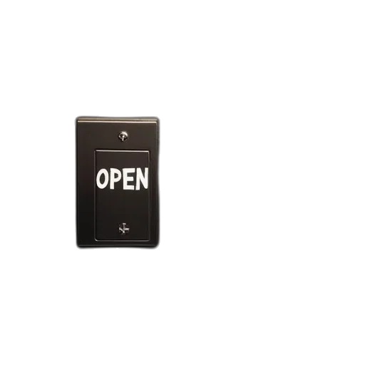 staff, elevator, button, letters, open, close transparent PNG cut-out