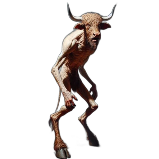 creature, animal, mask, face, concept art, 3d render, fantasy art, pixel art transparent PNG cut-out