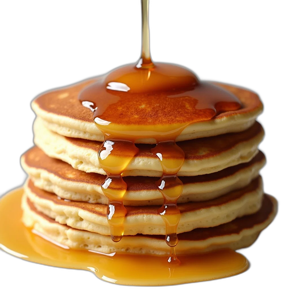 food, animal, weapon, photorealistic, 3d render, stack, pancakes, glossy transparent PNG cut-out