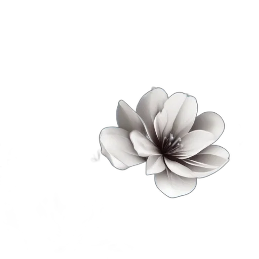 flower, jewelry, crown, staff, photorealistic, 3d render, pencil sketch, concept art transparent PNG cut-out