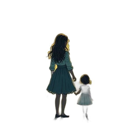 dress, umbrella, concept art, watercolor, 3d render, photorealistic, outer space, underwater transparent PNG cut-out