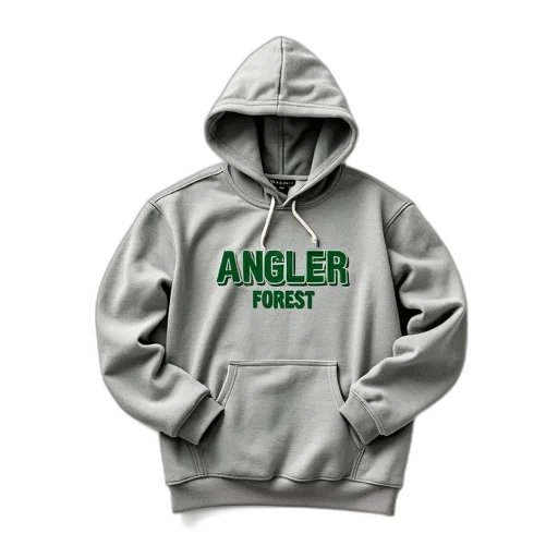 jacket, 3d render, grey, hoodie, green, white, logo, front transparent PNG cut-out