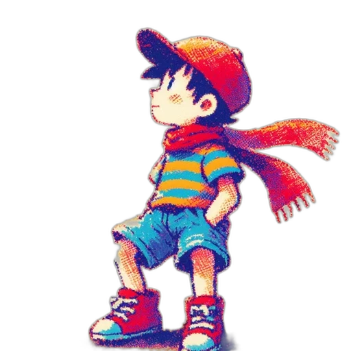 hat, creature, dragon, animal, watercolor, pixel art, cartoon, anime transparent PNG cut-out