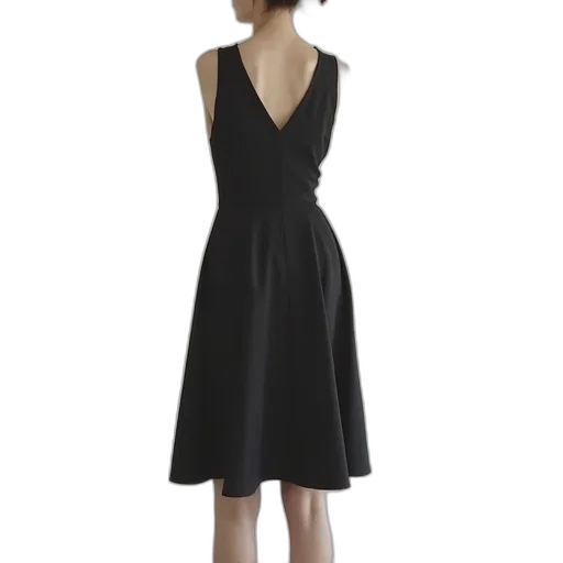 dress, helmut, kajdy, knee, length transparent PNG cut-out