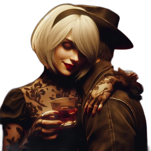 hat, face, jacket, staff, concept art, fantasy art, photorealistic, cyberpunk transparent PNG cut-out