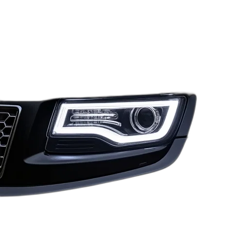 car, 3d render, 2pc, chrome, clear, daytime, drl, led transparent PNG cut-out
