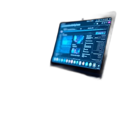 staff, 3d render, photorealistic, concept art, blue, technology, background, word transparent PNG cut-out