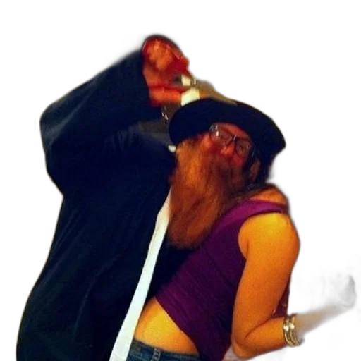 hat, staff, fire, man, long, beard, glasses, holding transparent PNG cut-out