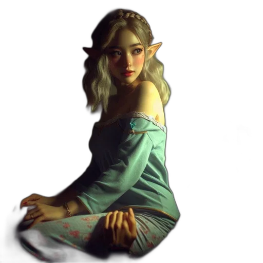 dragon, dress, face, creature, fantasy art, concept art, photorealistic, pixel art transparent PNG cut-out