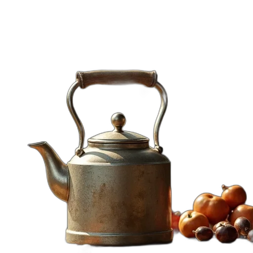 food, jewelry, staff, weapon, photorealistic, 3d render, oil painting, earth tones transparent PNG cut-out