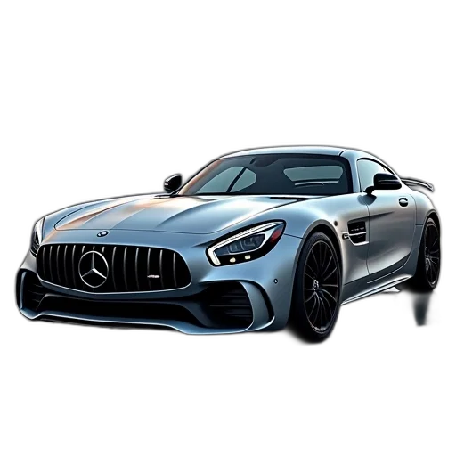 car, photorealistic, 3d render, concept art transparent PNG cut-out