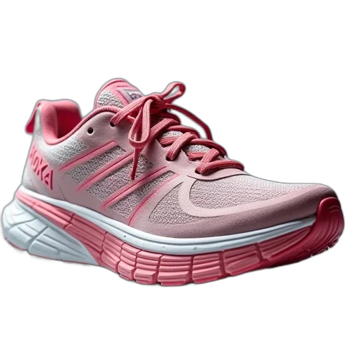shoes, 3d render, hoka, womens transparent PNG cut-out