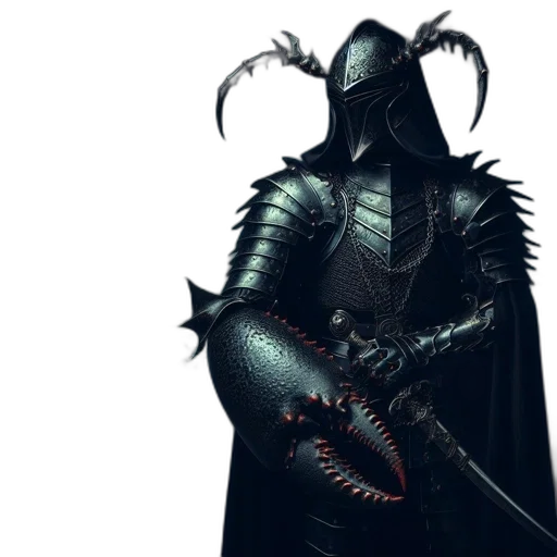 sword, dragon, staff, concept art, fantasy art, comic book art, 3d render, dark transparent PNG cut-out