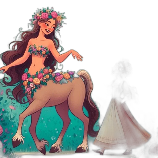 dress, fantasy art, concept art, pixel art, watercolor, forest, underwater, pastel transparent PNG cut-out
