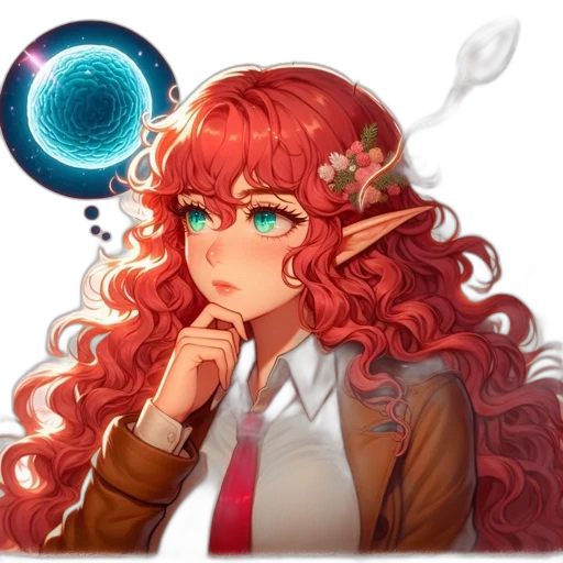 staff, crown, jewelry, hair, fantasy art, pixel art, anime, concept art transparent PNG cut-out
