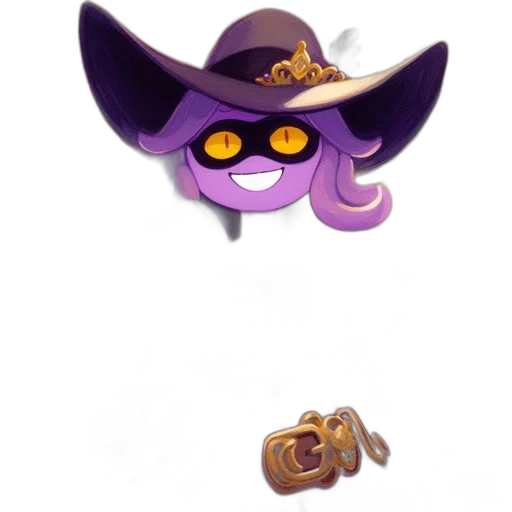 hat, mask, staff, crown, concept art, 3d render, pixel art, fantasy art transparent PNG cut-out