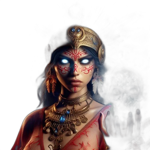 mask, jewelry, face, fantasy art, concept art, comic book art, photorealistic, fire transparent PNG cut-out