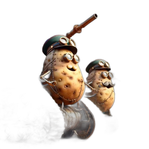 staff, weapon, hat, crown, concept art, 3d render, photorealistic, fantasy art transparent PNG cut-out