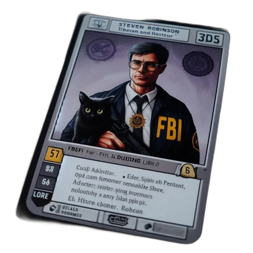 staff, concept art, illustrated, card, featuring, man, wearing, glasses transparent PNG cut-out