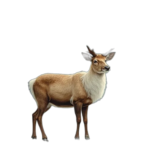 animal, creature, staff, crown transparent PNG cut-out