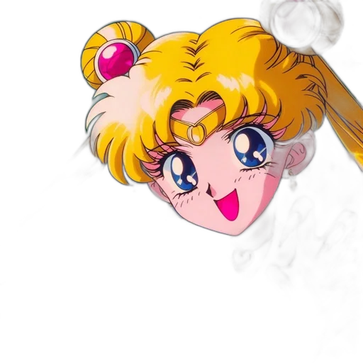 jewelry, staff, hair, face, anime, cartoon, concept art, pixel art transparent PNG cut-out