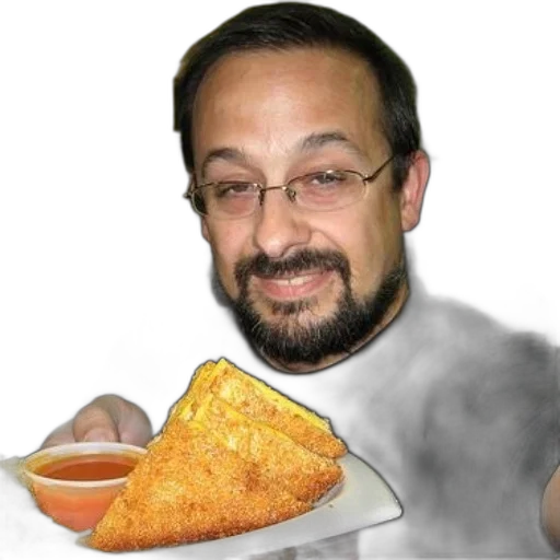 food, jacket, animal, creature, photorealistic, fire, man, glasses transparent PNG cut-out