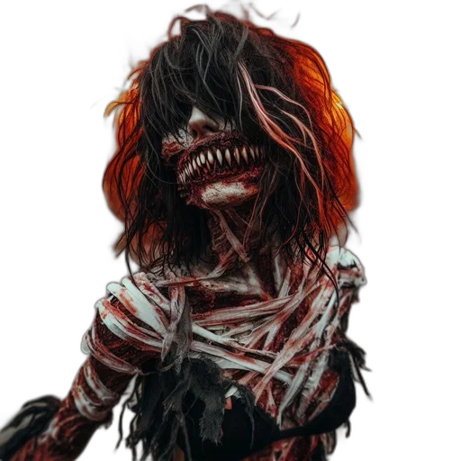 creature, hair, staff, animal, concept art, 3d render, fantasy art, photorealistic transparent PNG cut-out