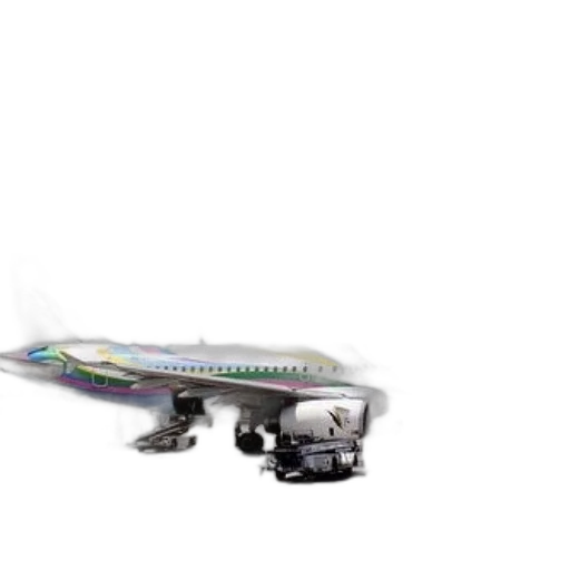 dragon, robot, concept art, 3d render, photorealistic, colorful, airplane, tarmac transparent PNG cut-out