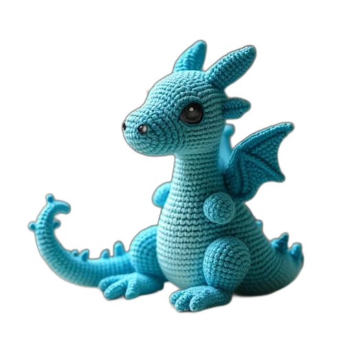 dragon, creature, animal, 3d render transparent PNG cut-out