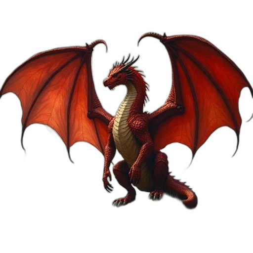 dragon, staff, animal, creature, fantasy art, concept art, pixel art, 3d render transparent PNG cut-out