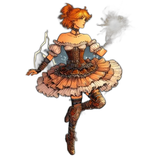 dress, staff, weapon, concept art, fantasy art, pixel art, watercolor, fire transparent PNG cut-out