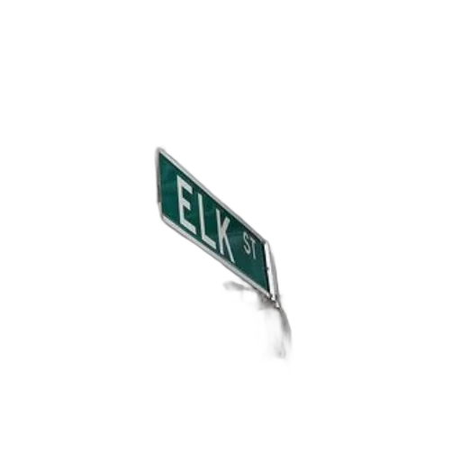 3d render, street, signs, intersection, new, york, city, modern transparent PNG cut-out
