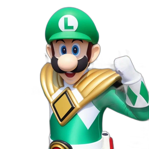 mask, hat, weapon, staff, 3d render, concept art, green, amalgamation transparent PNG cut-out