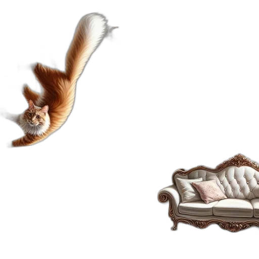 furniture, shoes, animal, staff, concept art, photorealistic, 3d render, watercolor transparent PNG cut-out