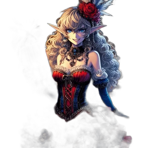 dress, crown, hat, dragon, fantasy art, concept art, pixel art, watercolor transparent PNG cut-out