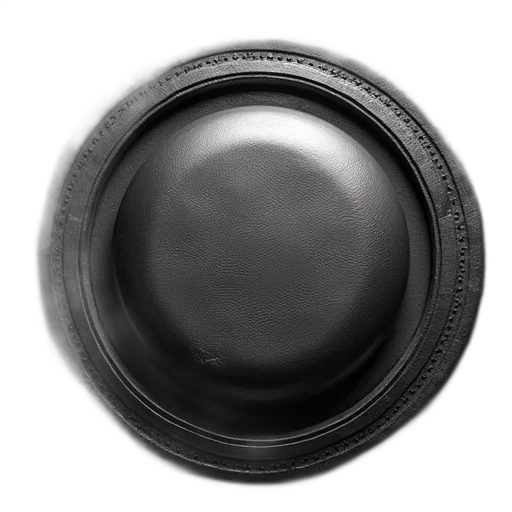 hat, face, food, crown, 3d render, photorealistic, dark, monochrome transparent PNG cut-out