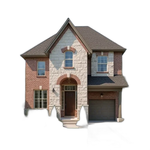 building, 3d render, photorealistic, earth tones transparent PNG cut-out