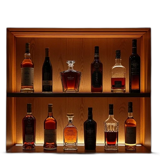 bottle, crown, furniture, staff transparent PNG cut-out